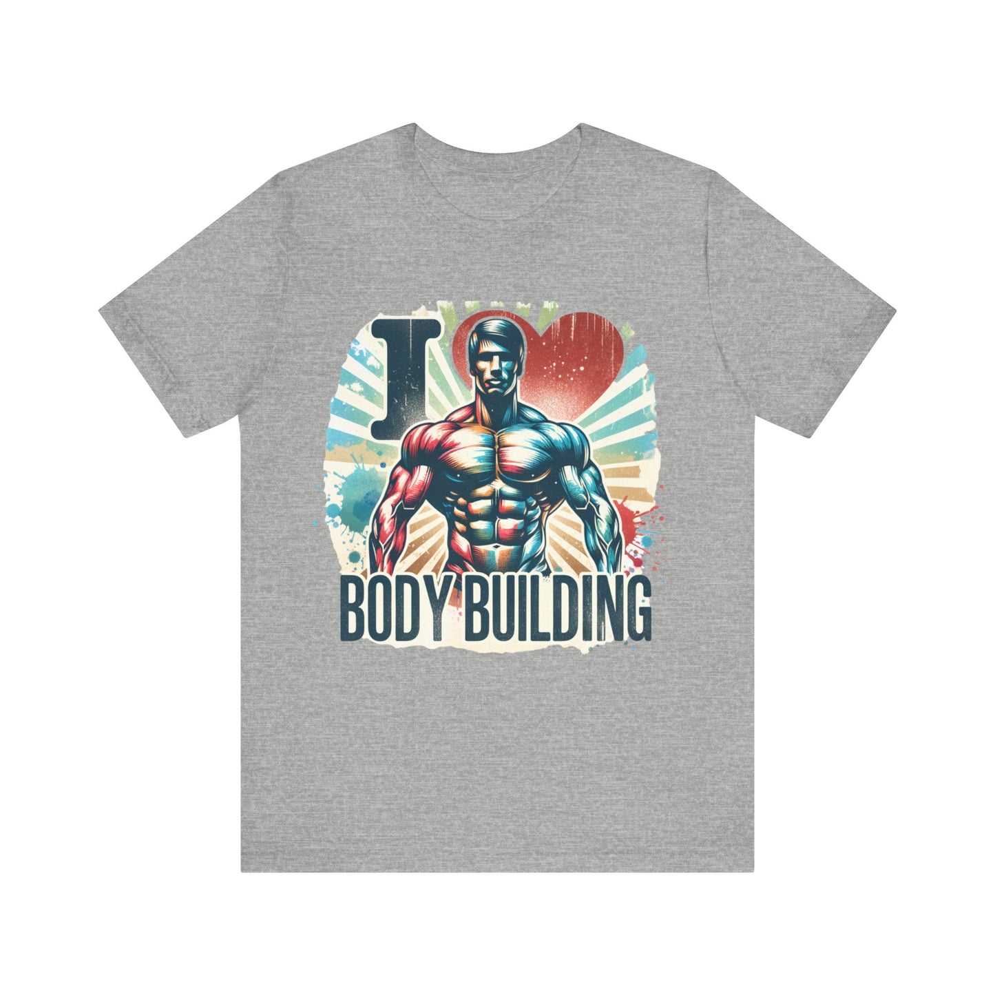 bodybuilding logo t-shirt