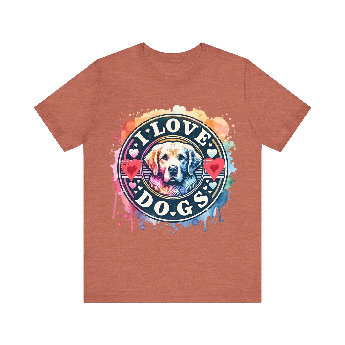 dog love tattoo t-shirt