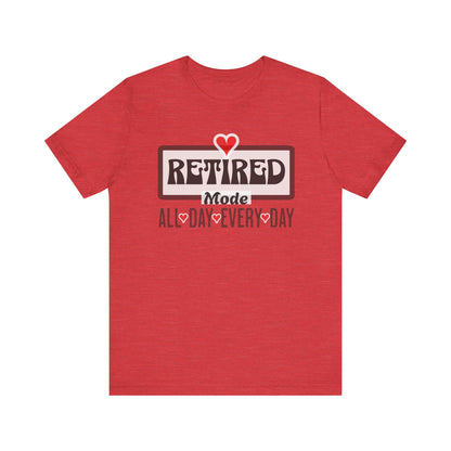 Retired Mode Jersey Short Sleeve Unisex Tee