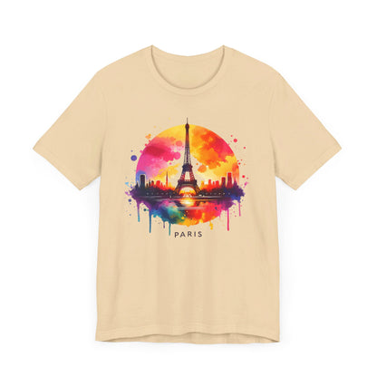 Paris Unisex Jersey Short Sleeve Tee