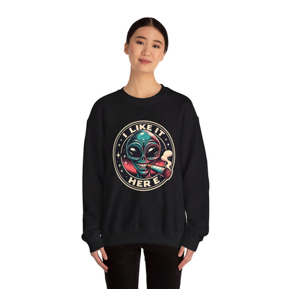 I Like It Here  Heavy Blend™ Crewneck Sweatshirt