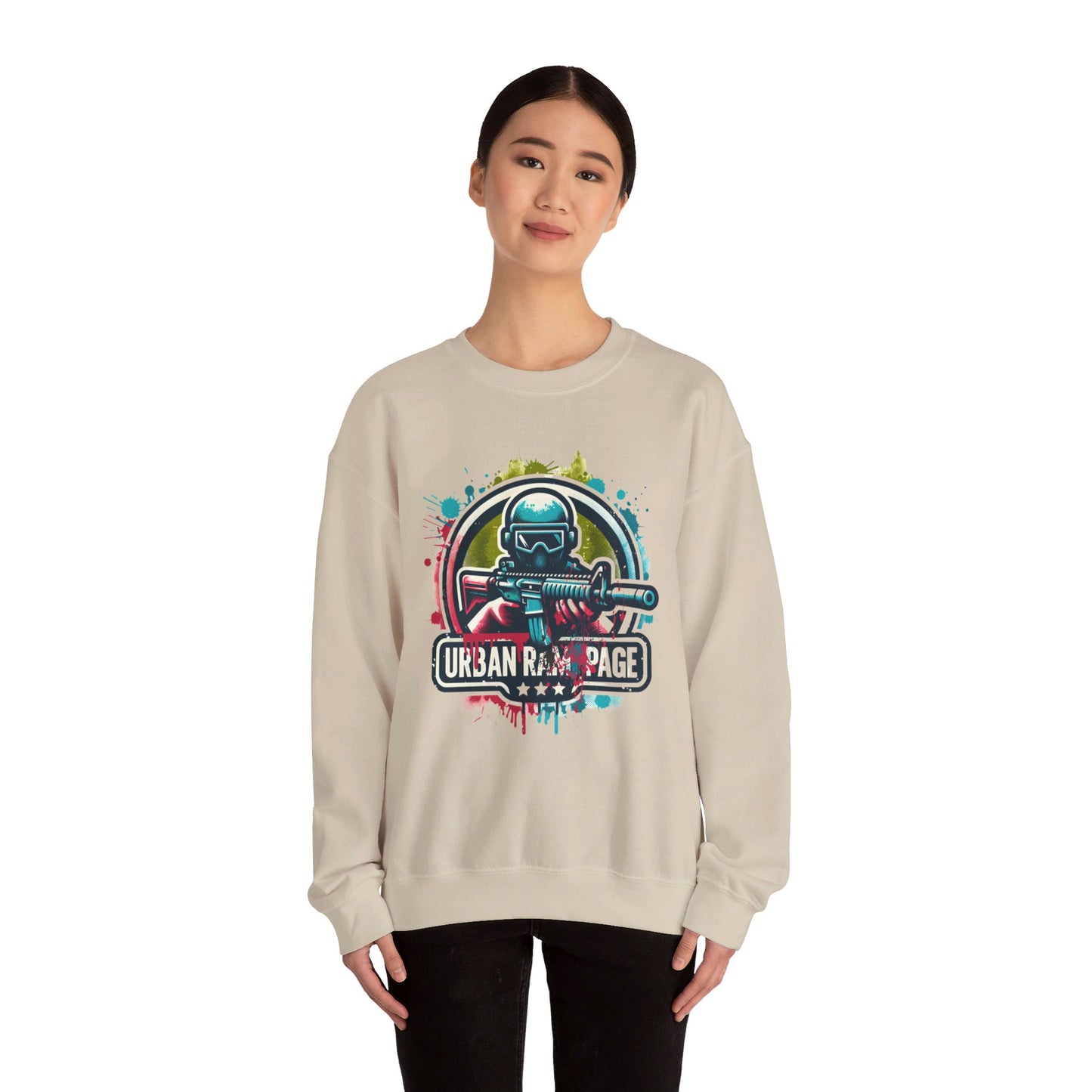 urban rampage heavy blend™ crewneck sweatshirt