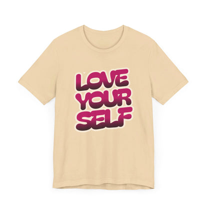 Love Yourself Jersey Short Sleeve Unisex Tee