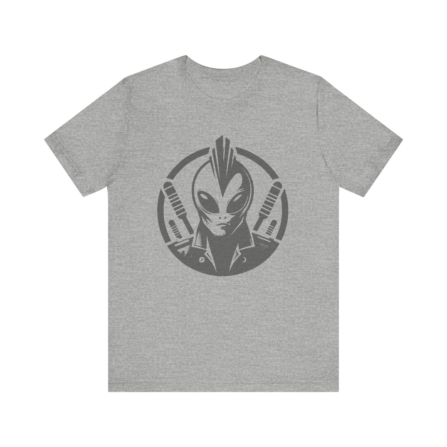 alien war short sleeve jersey unisex tee