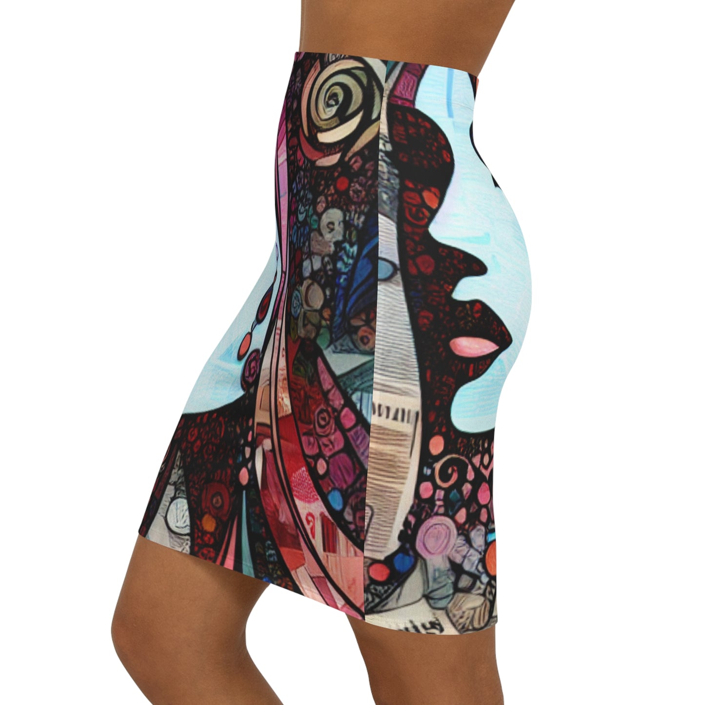 colorful tattoode girl skirts