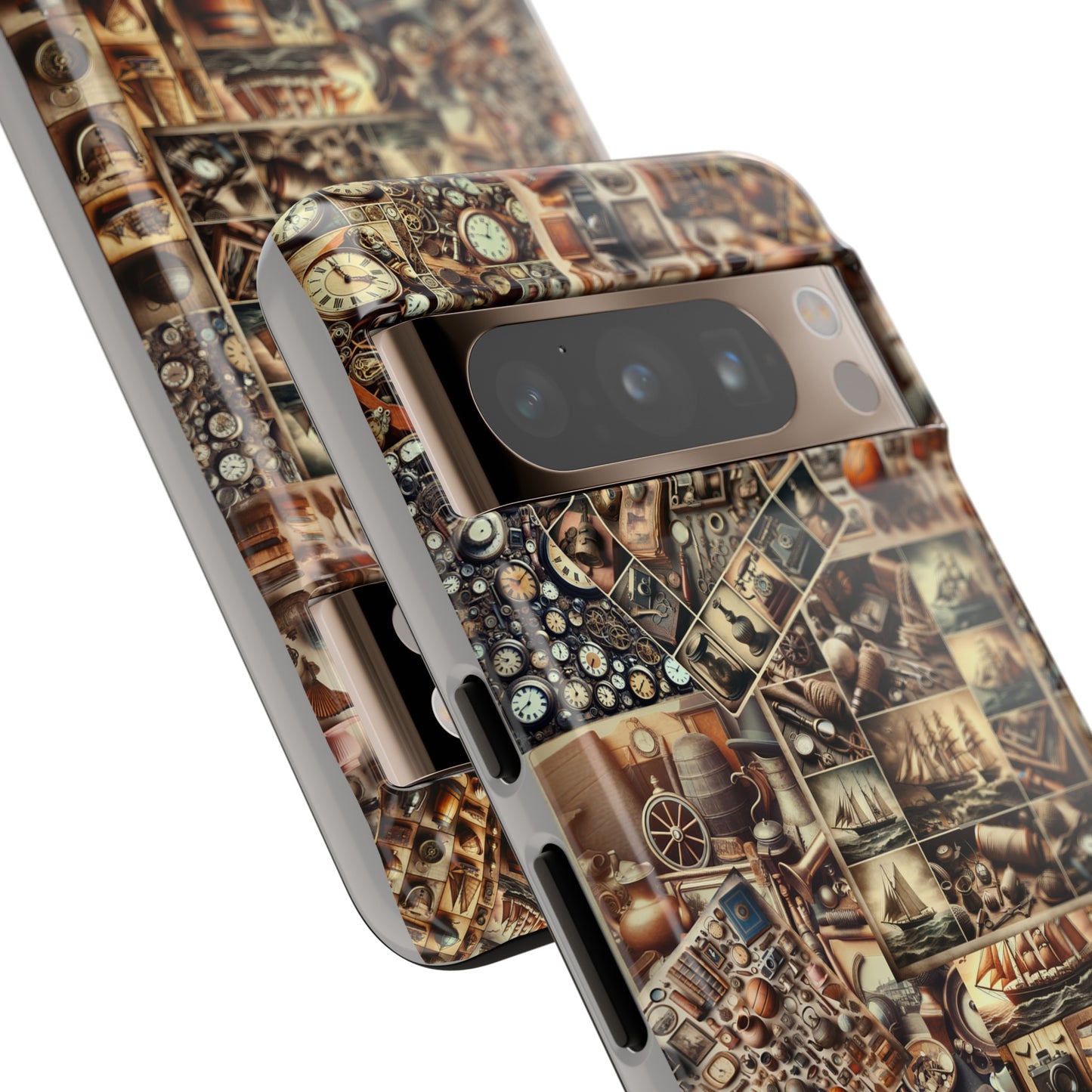 antique tough cases for iphone, samsung & google pixel