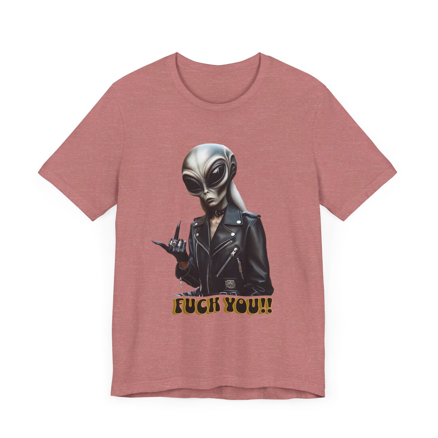 alien fuck you jersey short sleeve unisex tee