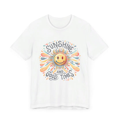 Sunshine and Good Times Jersey Short Sleeve Tee