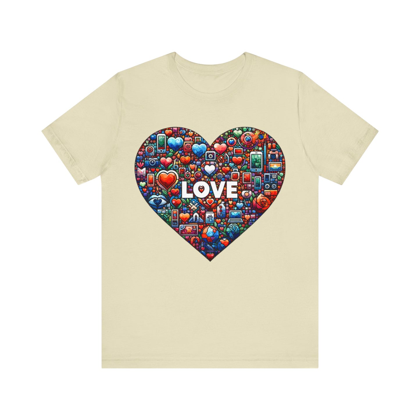 love heart emoji t-shirt