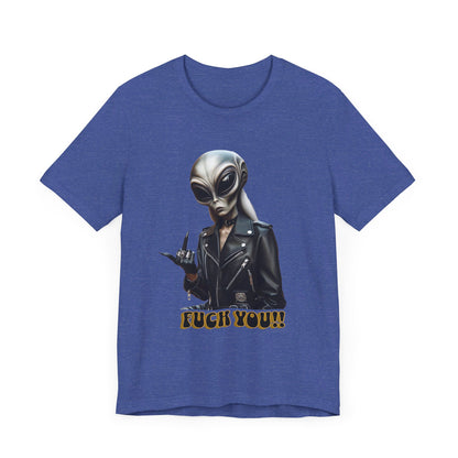 Alien Fuck You Jersey Short Sleeve Unisex Tee