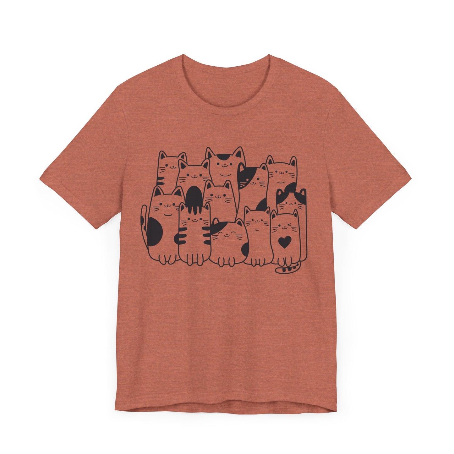 cat crew t-shirt