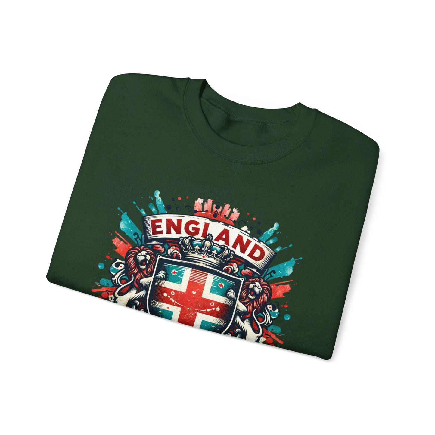 england forever unisex heavy blend™ crewneck sweatshirt