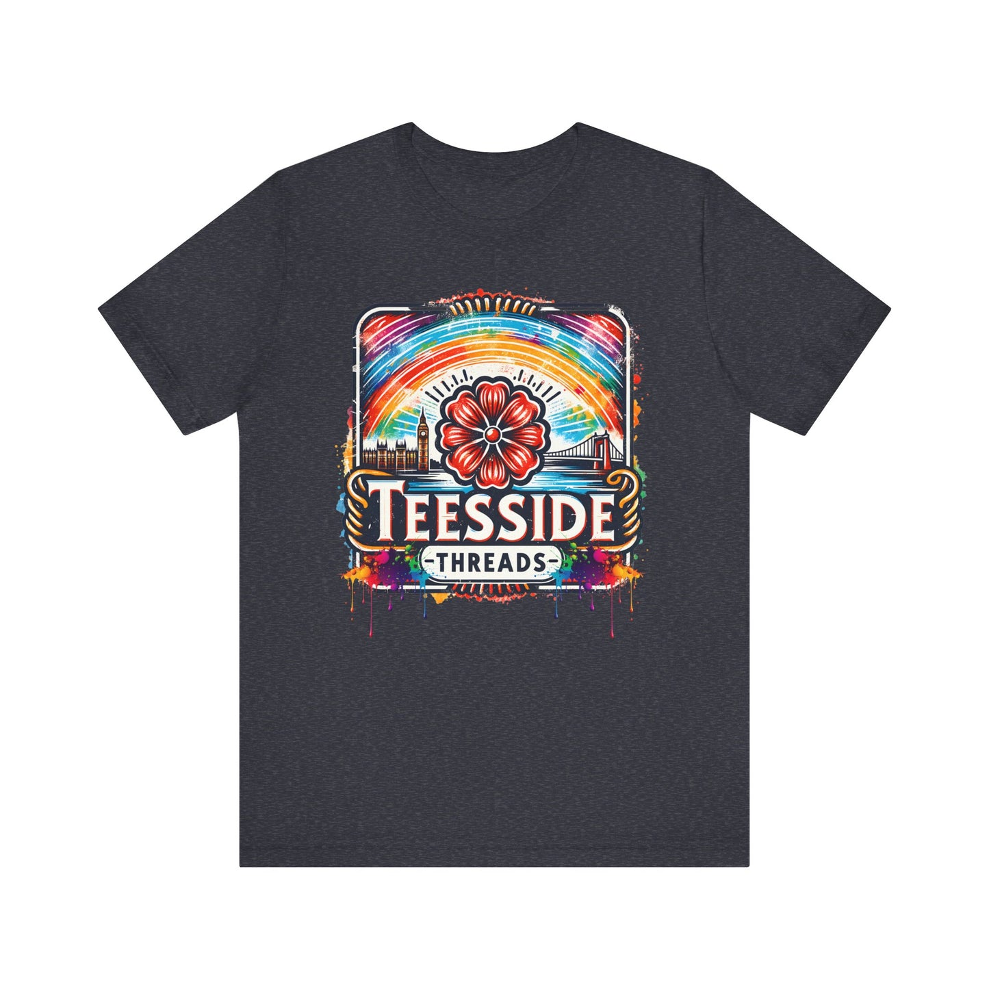 teessides threads unisex jersey short sleeve tee