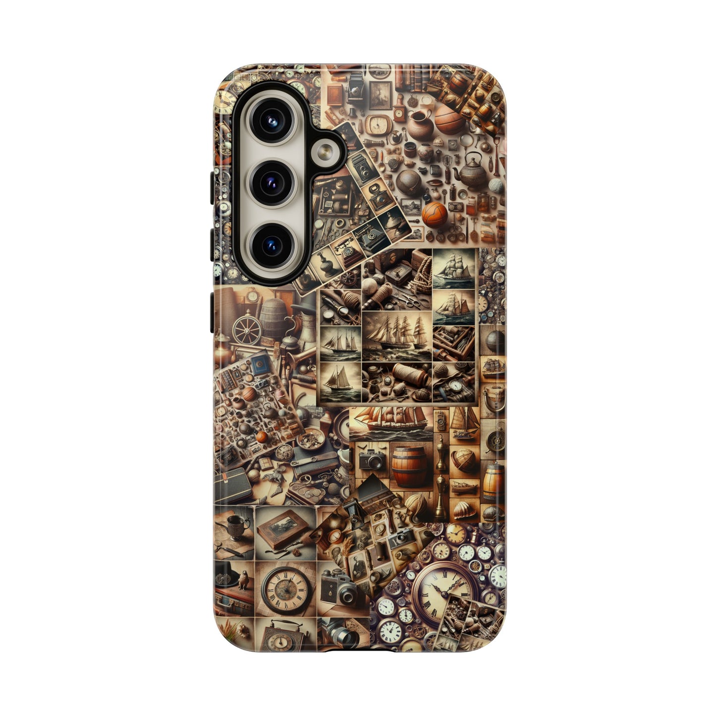 antique tough cases for iphone, samsung & google pixel