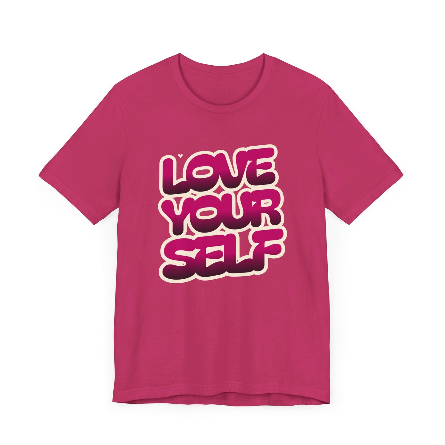 love yourself jersey short sleeve unisex tee