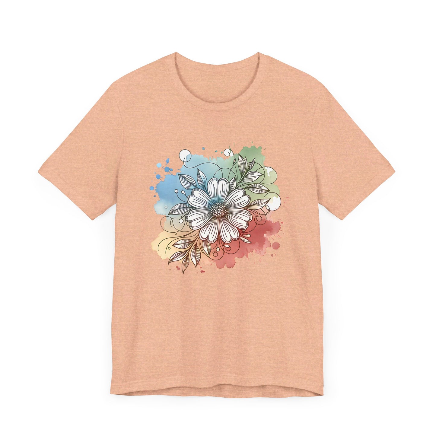 marguerites jersey short sleeve tee