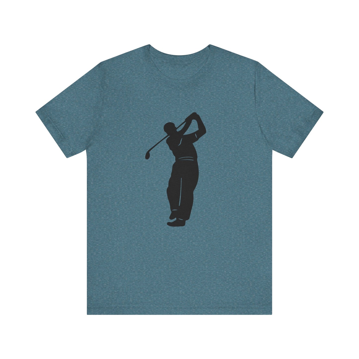 golf player shadow t-shirt