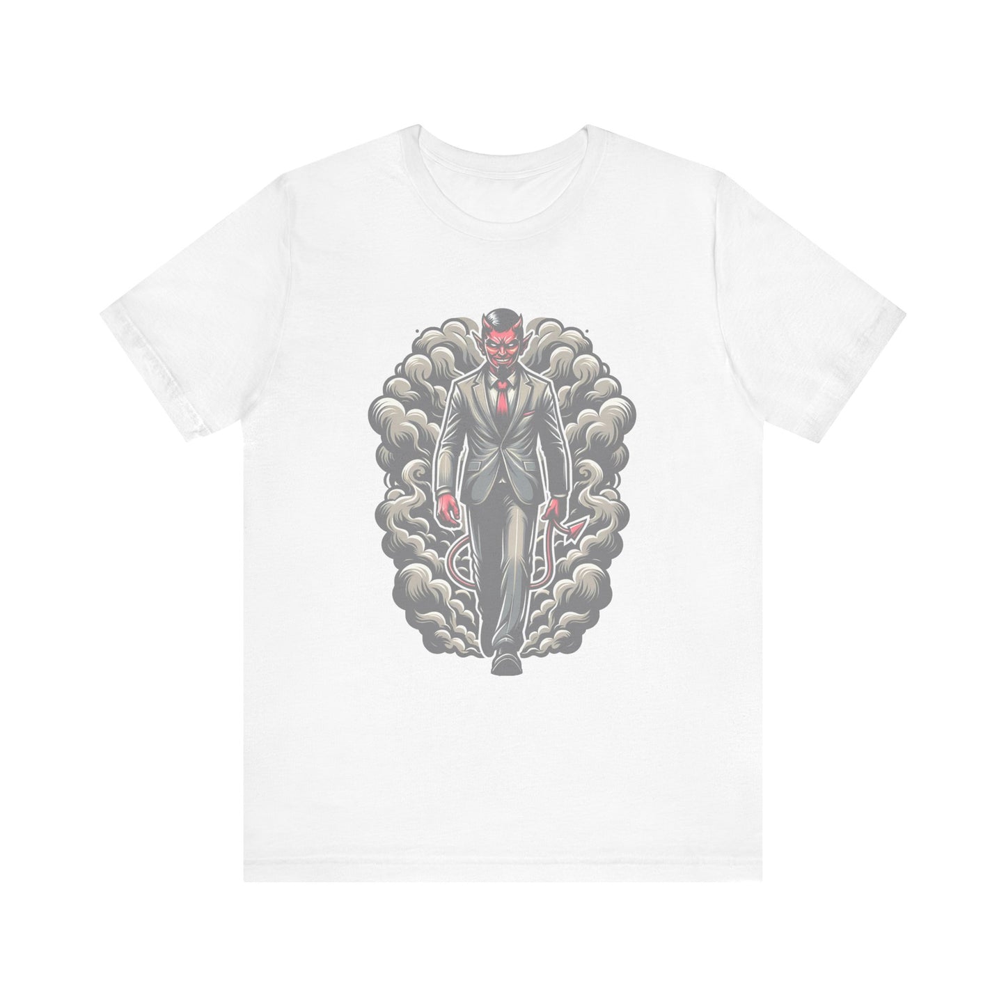 corporate demon jersey short sleeve unisex  tee