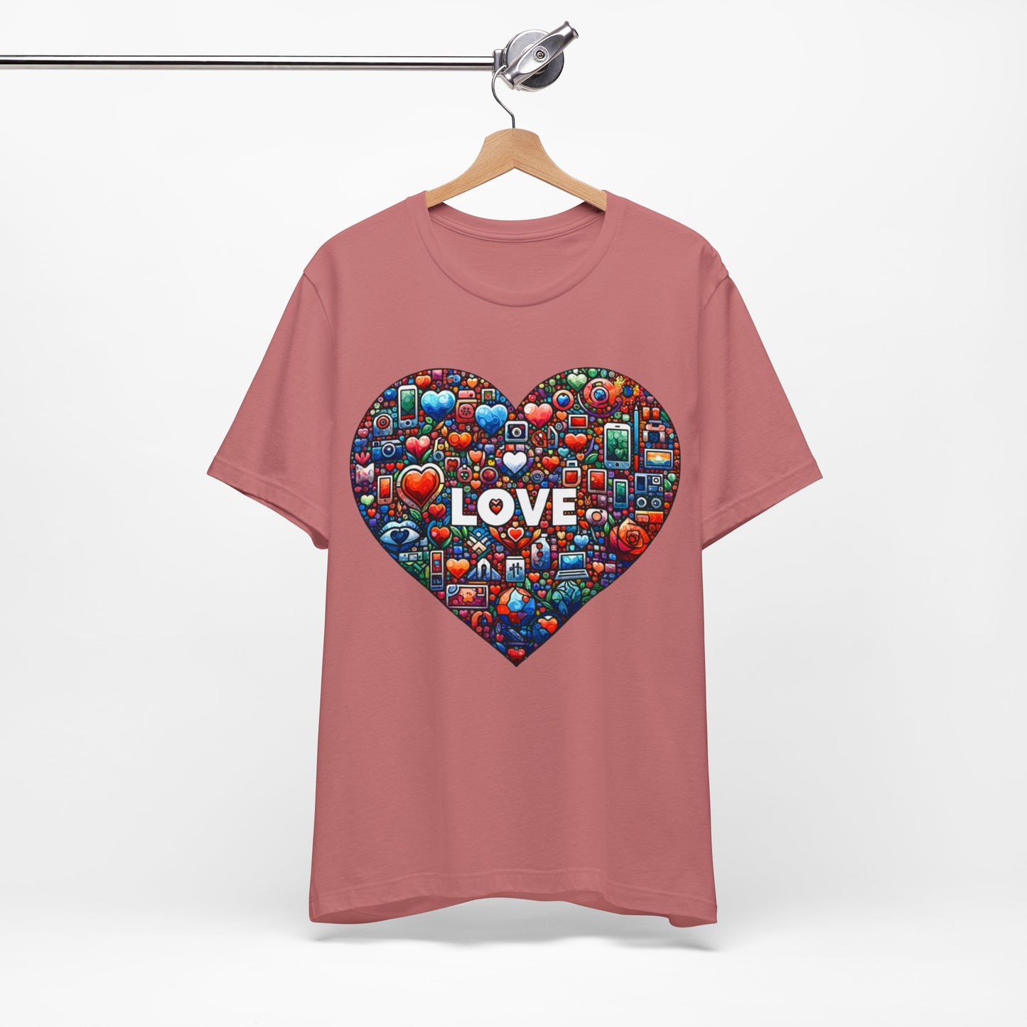 love heart emoji t-shirt