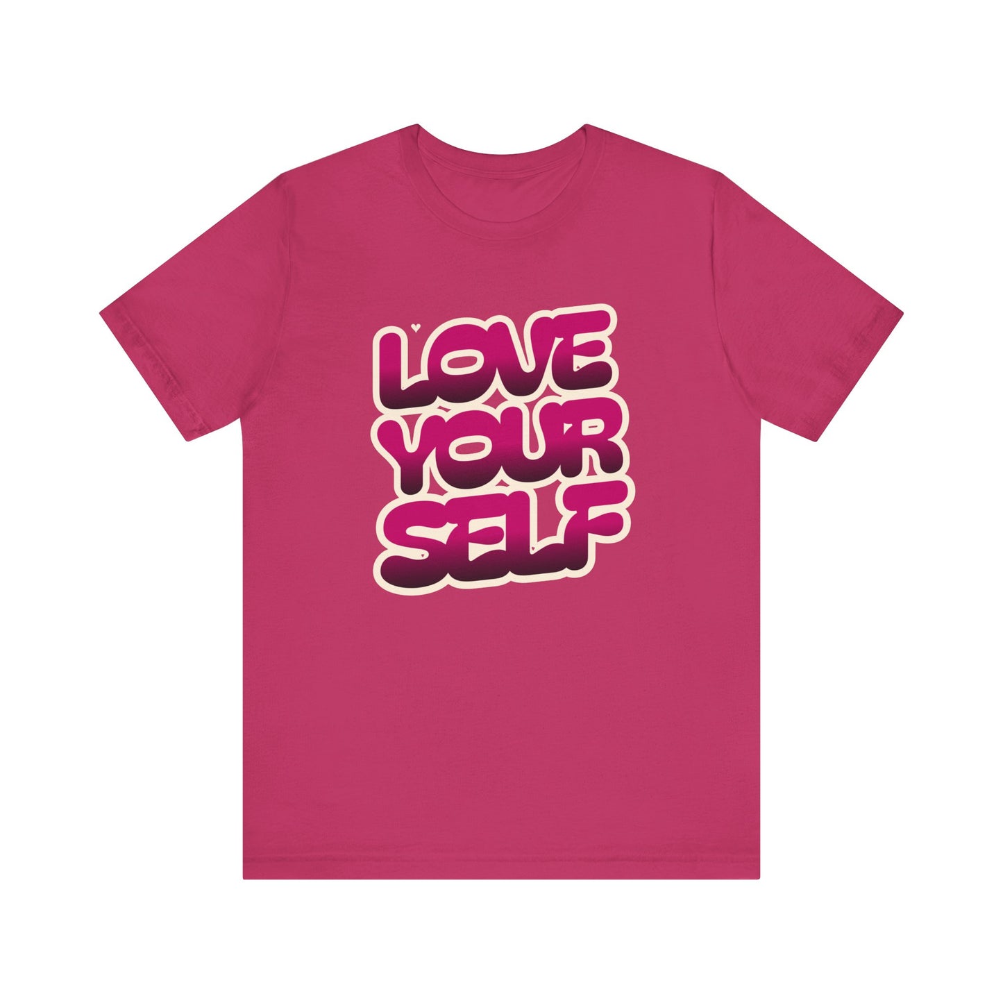 love yourself jersey short sleeve unisex tee