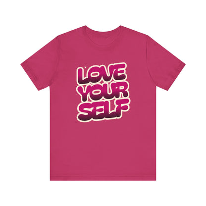 Love Yourself Jersey Short Sleeve Unisex Tee