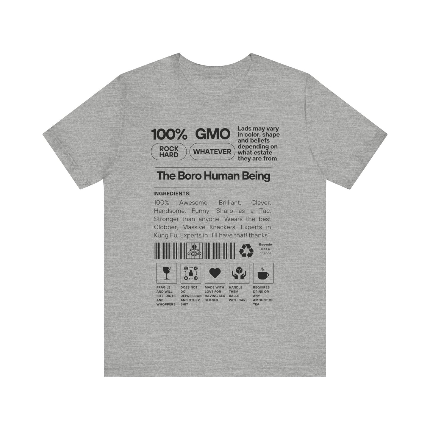 human short sleeve t-shirt