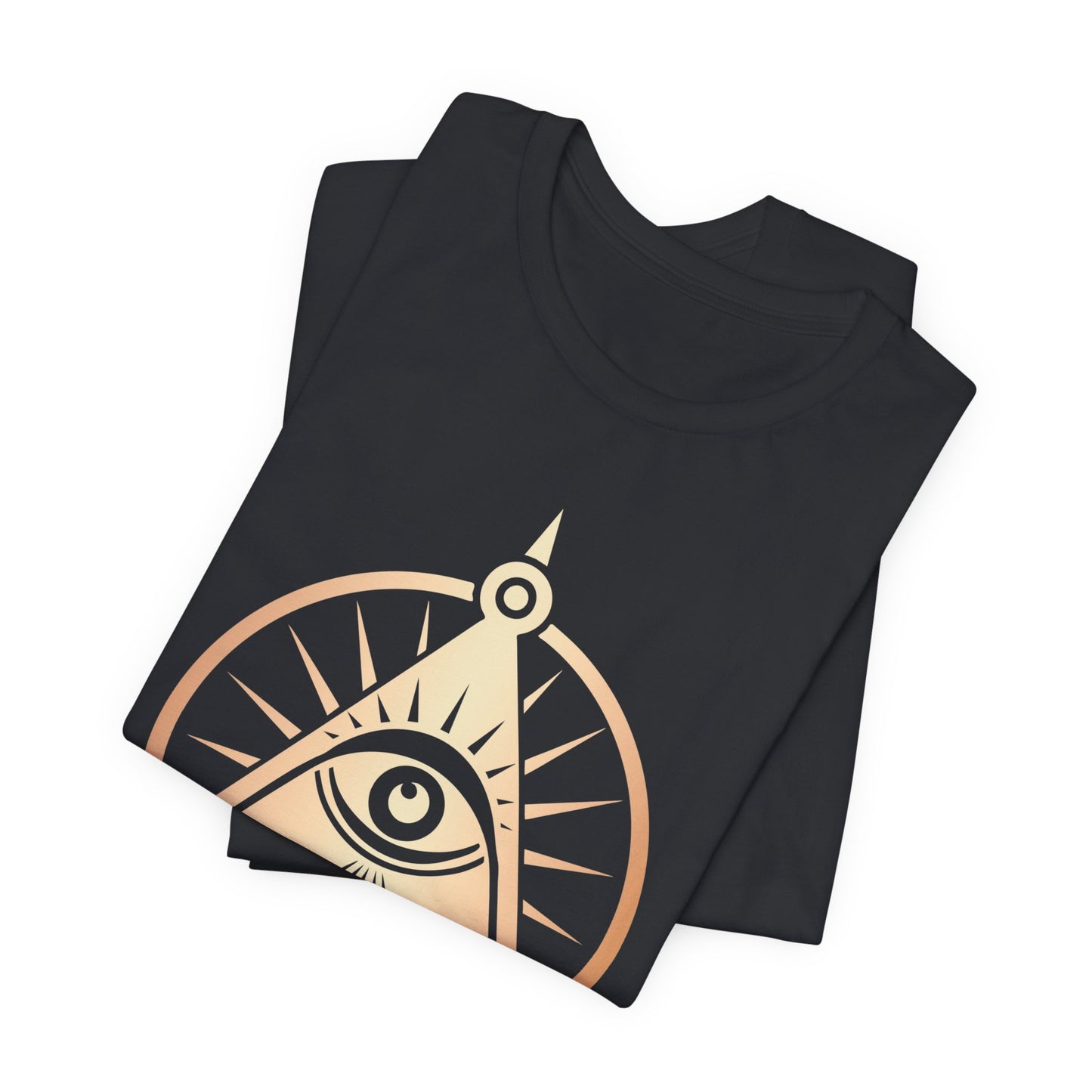 triangle eye illumination t-shirt