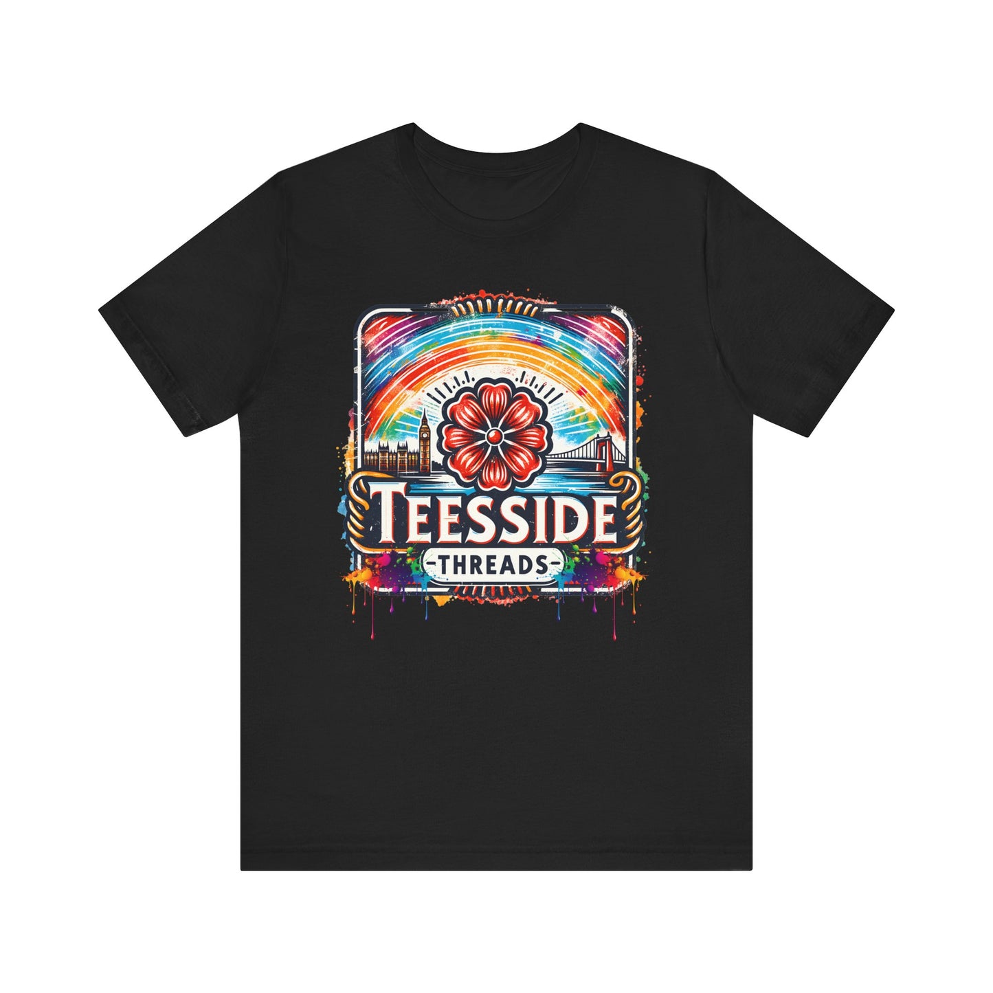 teessides threads unisex jersey short sleeve tee