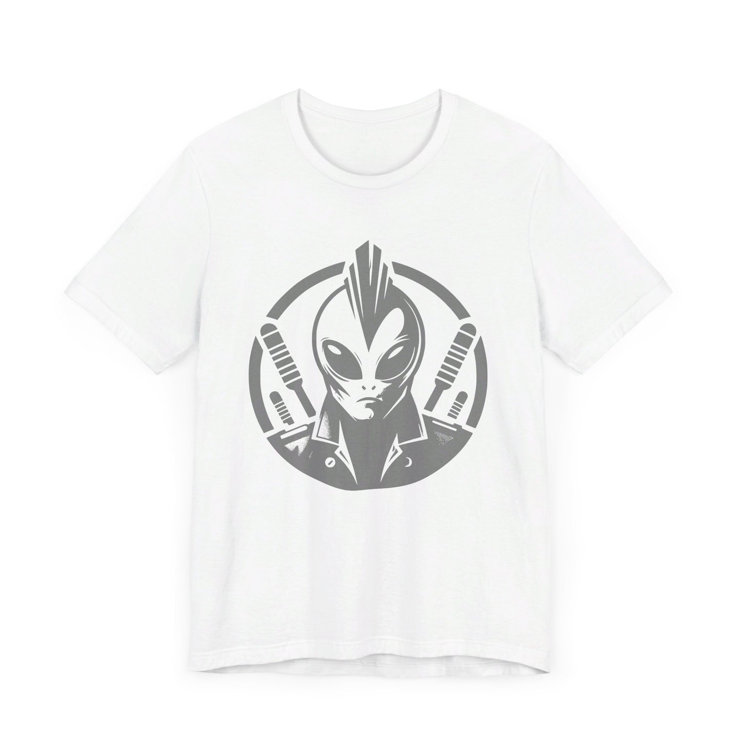 alien war short sleeve jersey unisex tee