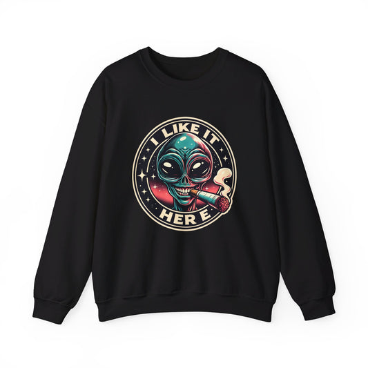 I Like It Here  Heavy Blend™ Crewneck Sweatshirt