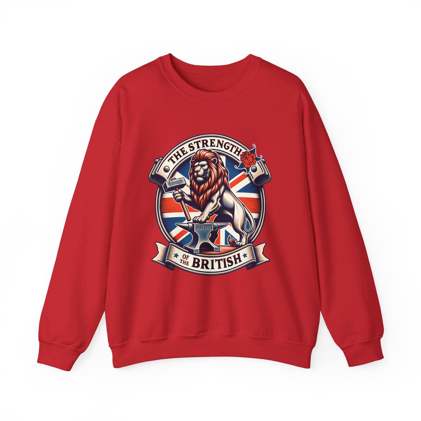 the strength of british heavy blend™ crewneck sweatshirt