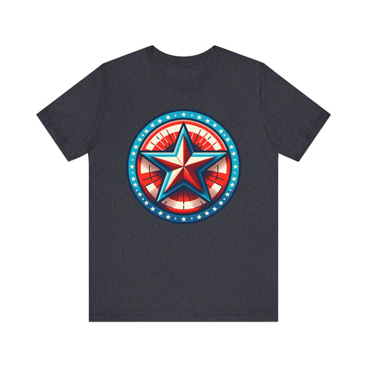 Captain America Unisex Jersey Short Sleeve Tee