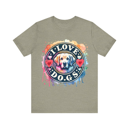 Dog Love Tattoo T-Shirt