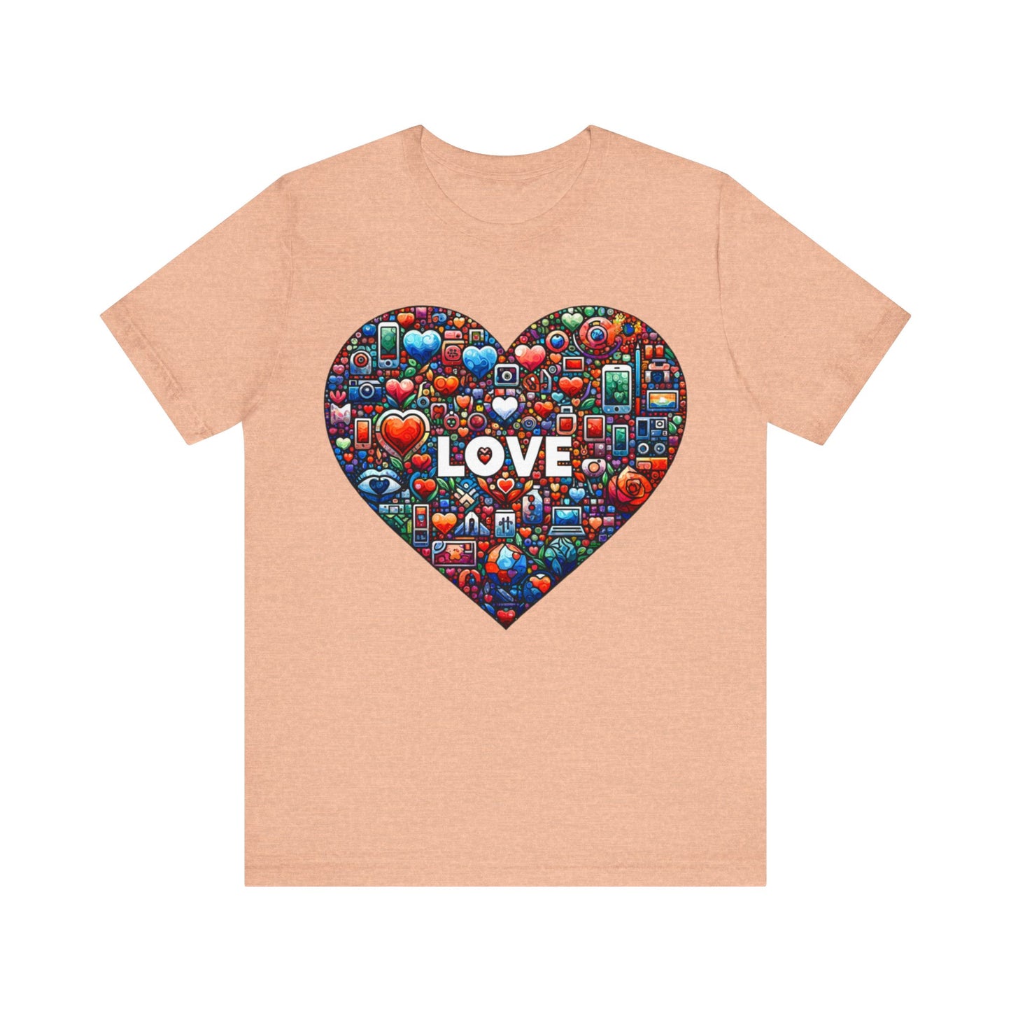 love heart emoji t-shirt