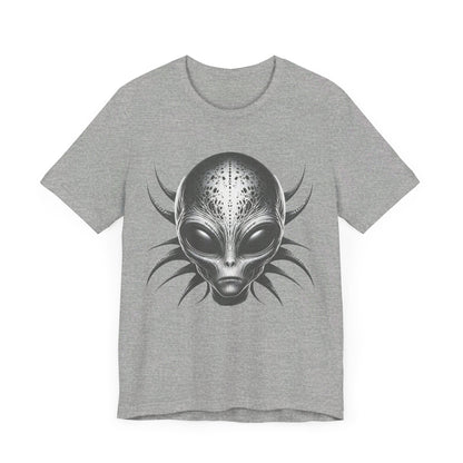 Alien Head Jersey Short Sleeve Unisex Tee