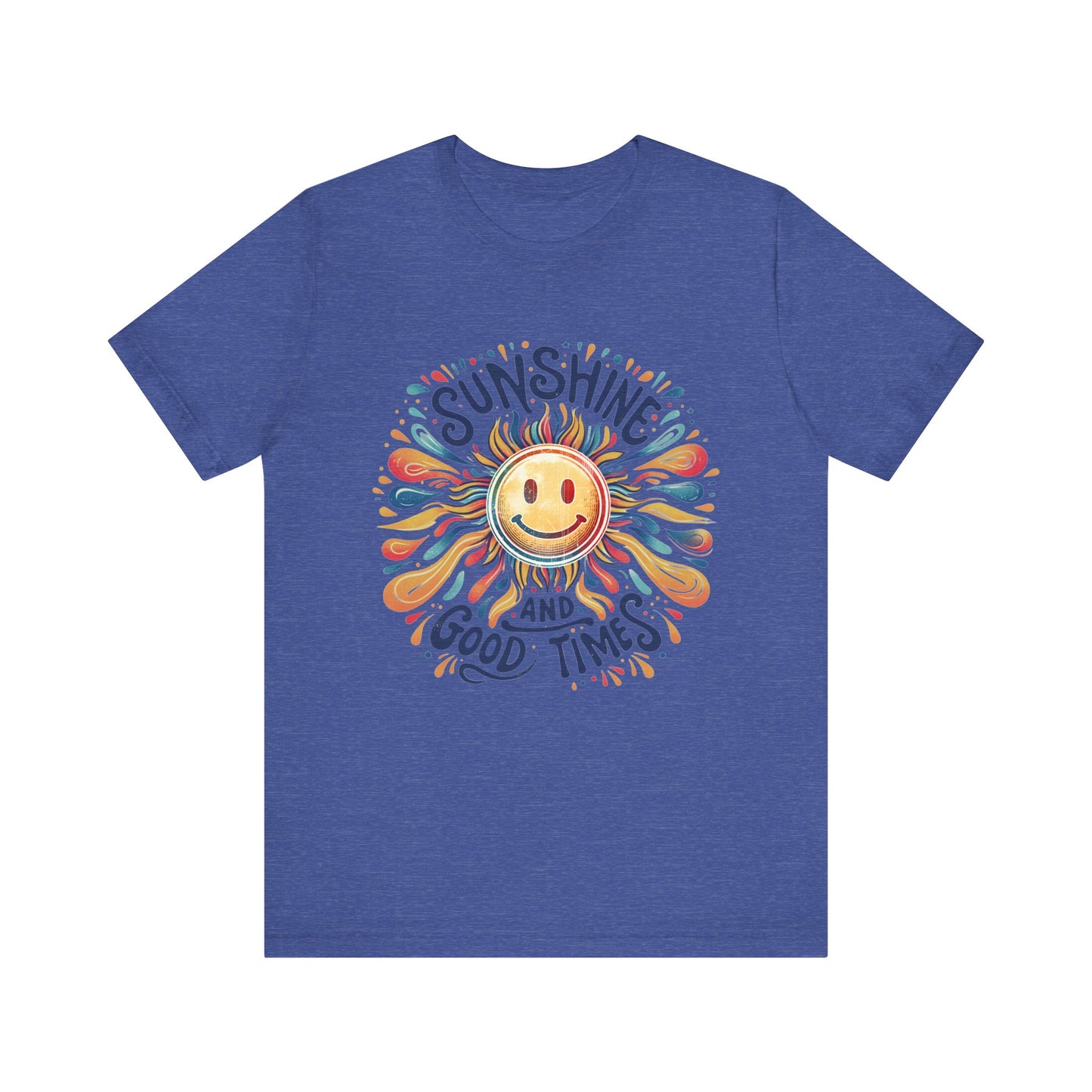 sunshine and good times jersey short sleeve tee