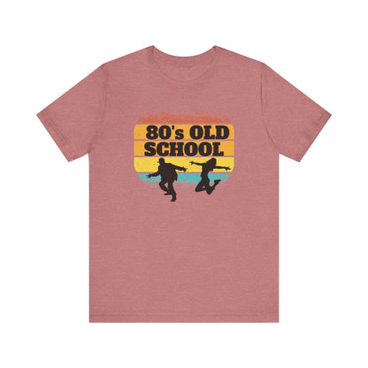 80's Old School Jersey Short Sleeve Unisex Tee