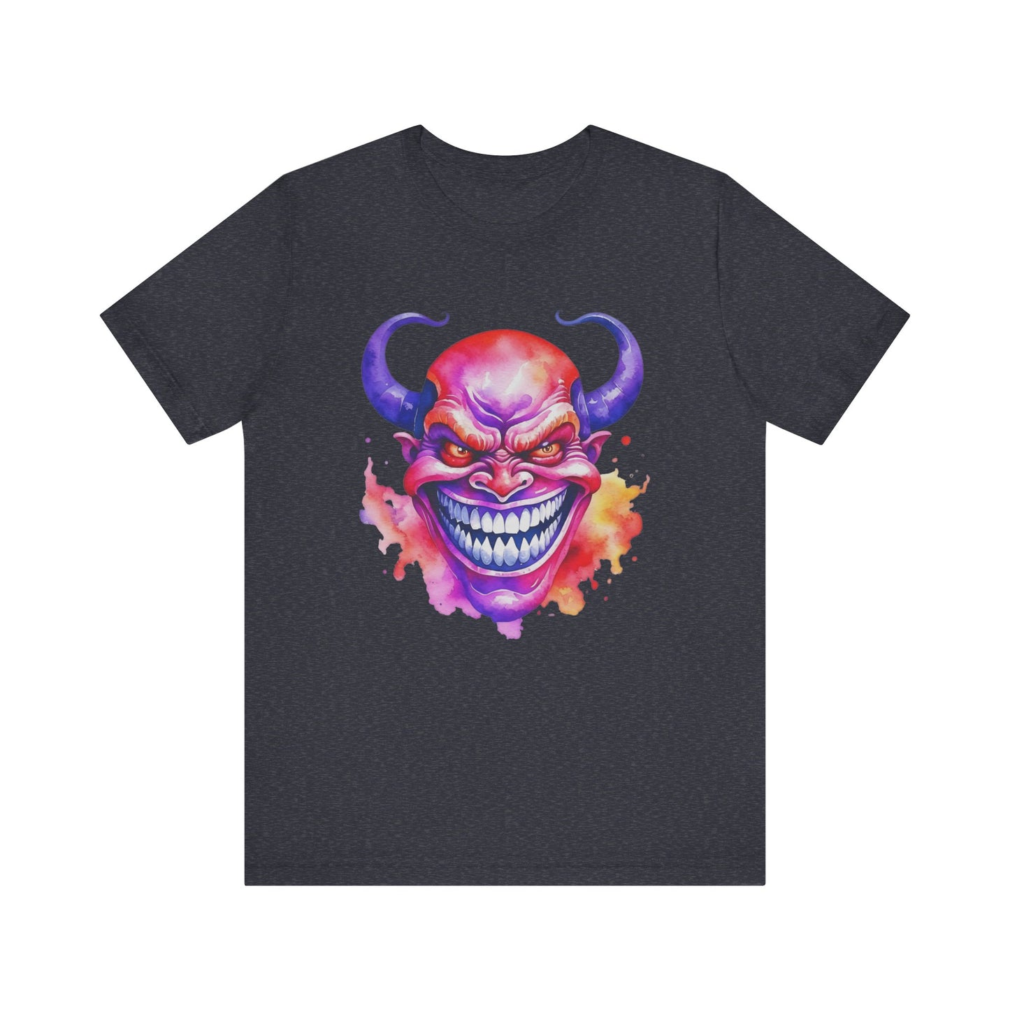 wicked smile jersey short sleeve unisex tee