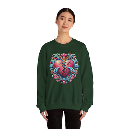 Broken Heart Heavy Blend™ Crewneck Sweatshirt