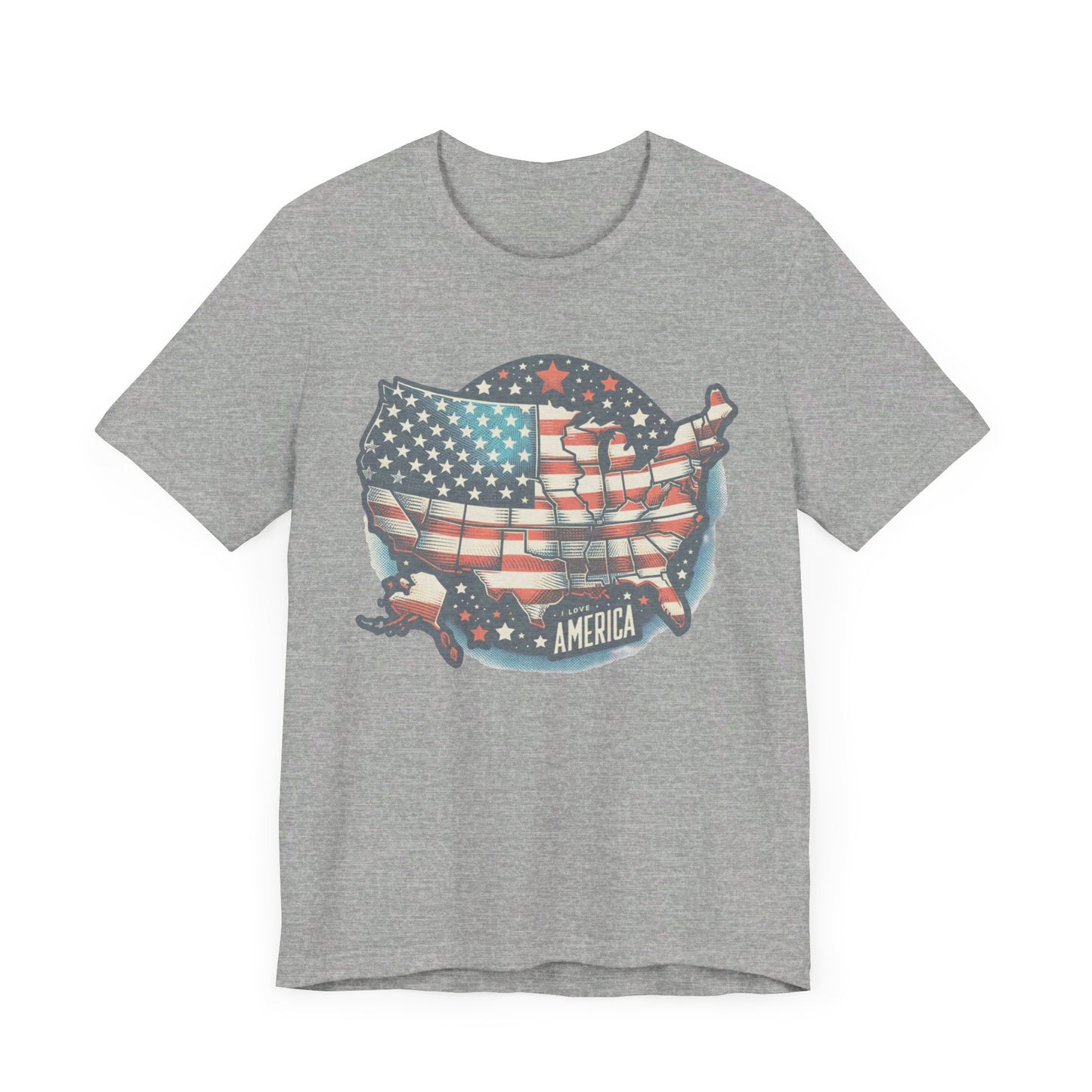 america unisex jersey short sleeve tee