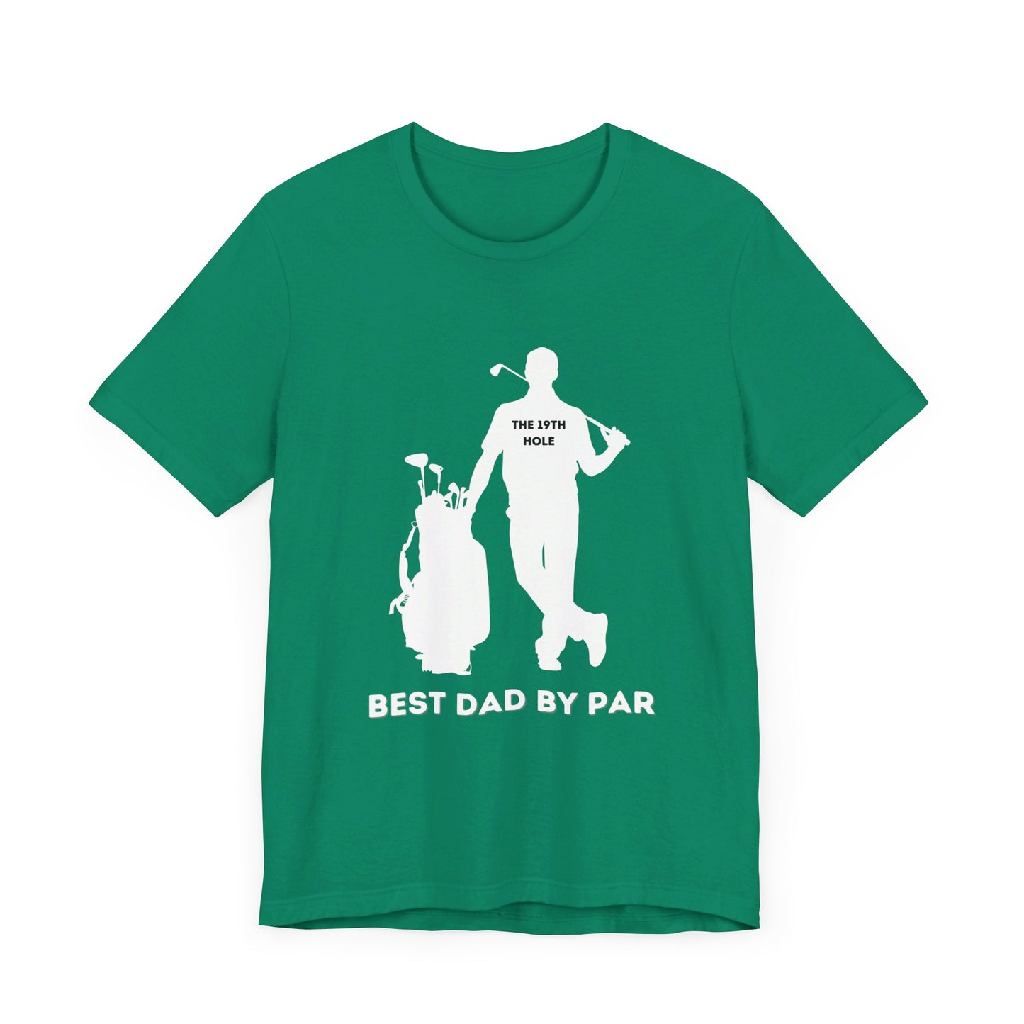 best dad by par jersey short sleeve unisex tee