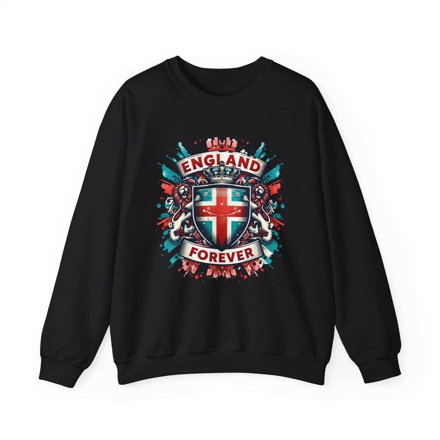 england forever unisex heavy blend™ crewneck sweatshirt