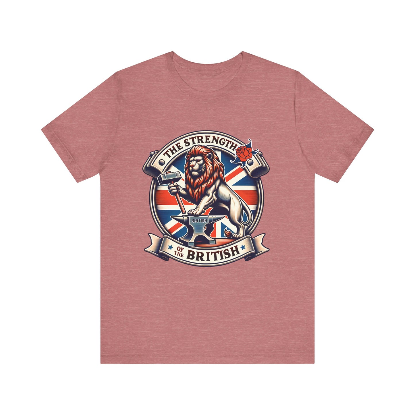 the strength of the british jersey short sleeve tee