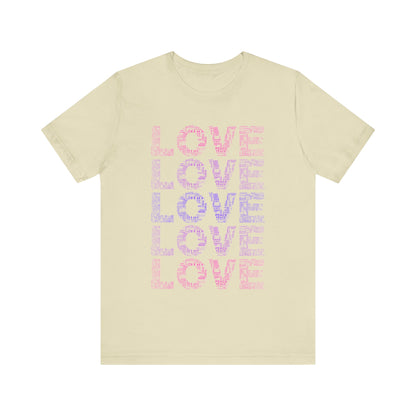 Love Printed Unisex T-Shirt