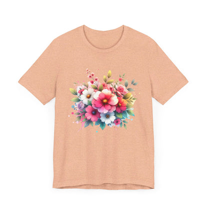 Spring Flower Jersey Short Sleeve Tee