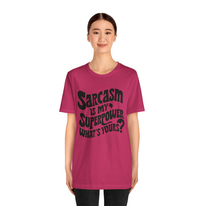 Unisex Sarcasm Regular T-Shirt