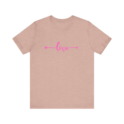 Pink Heart Unisex T-Shirt