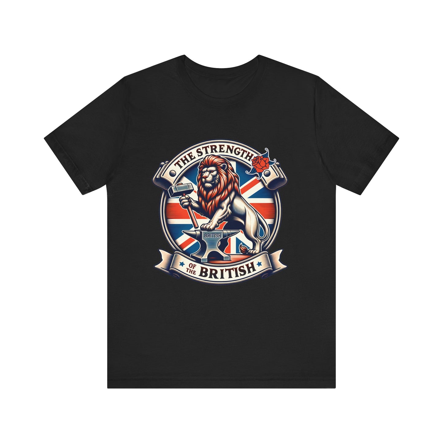 the strength of the british jersey short sleeve tee