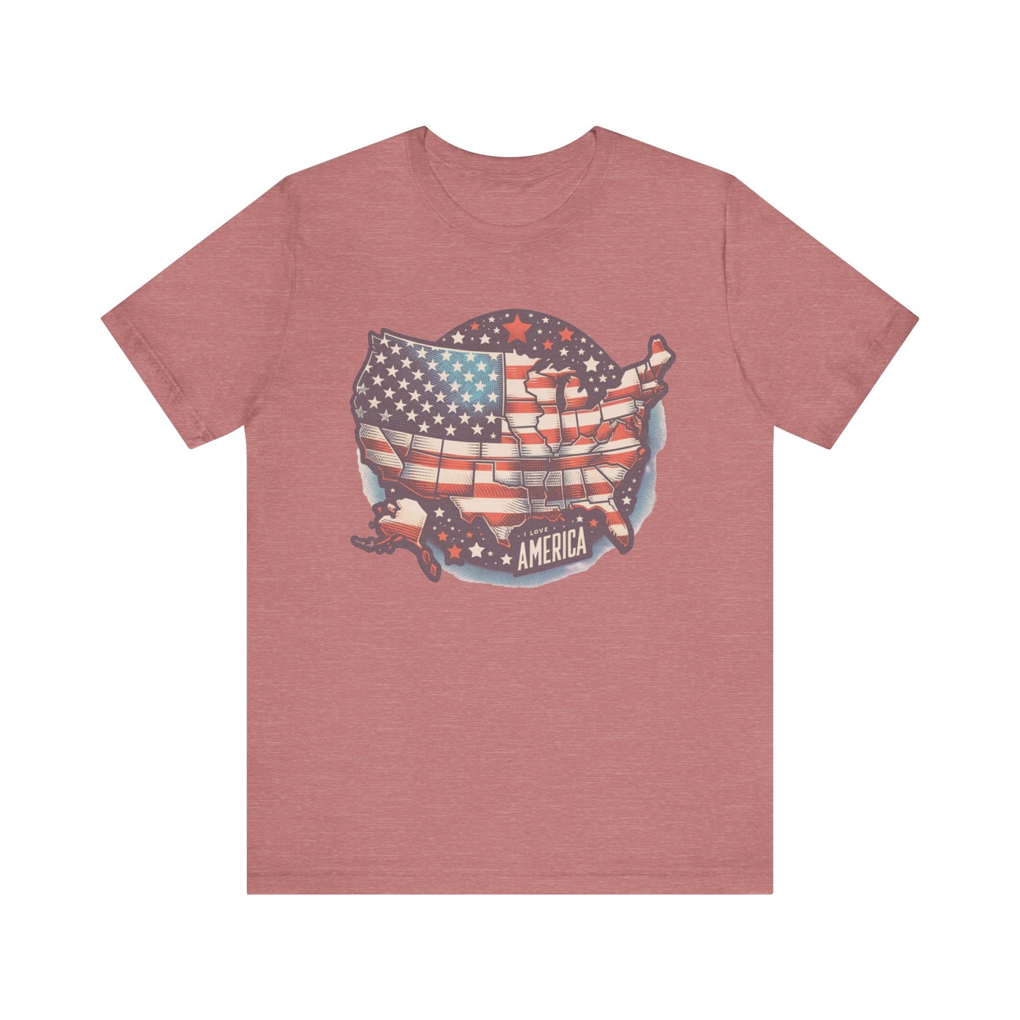 america unisex jersey short sleeve tee