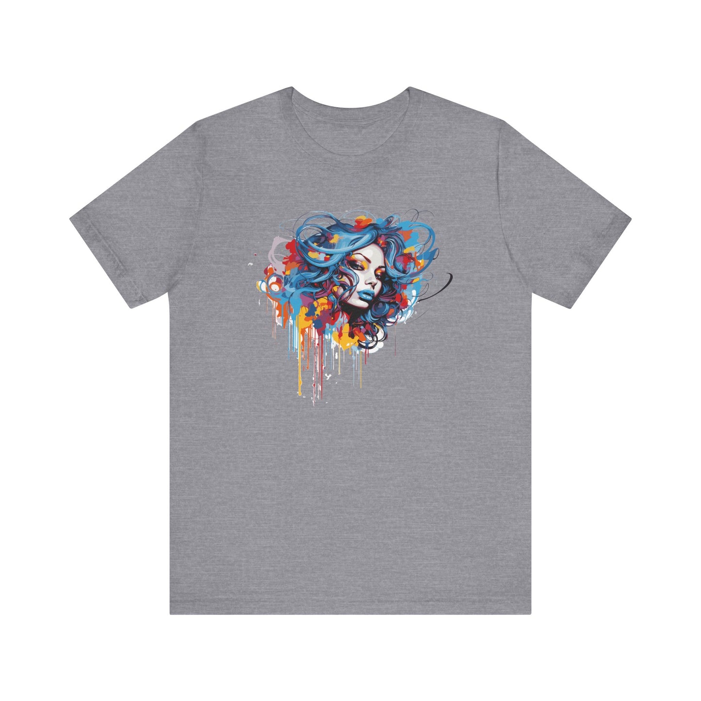 lady splatter t-shirt